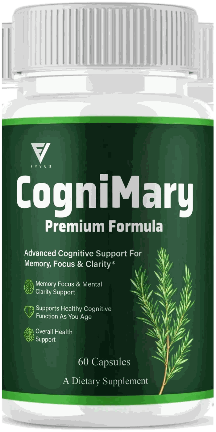 CogniMary Premium Formula bottle, 60 capsules, front label